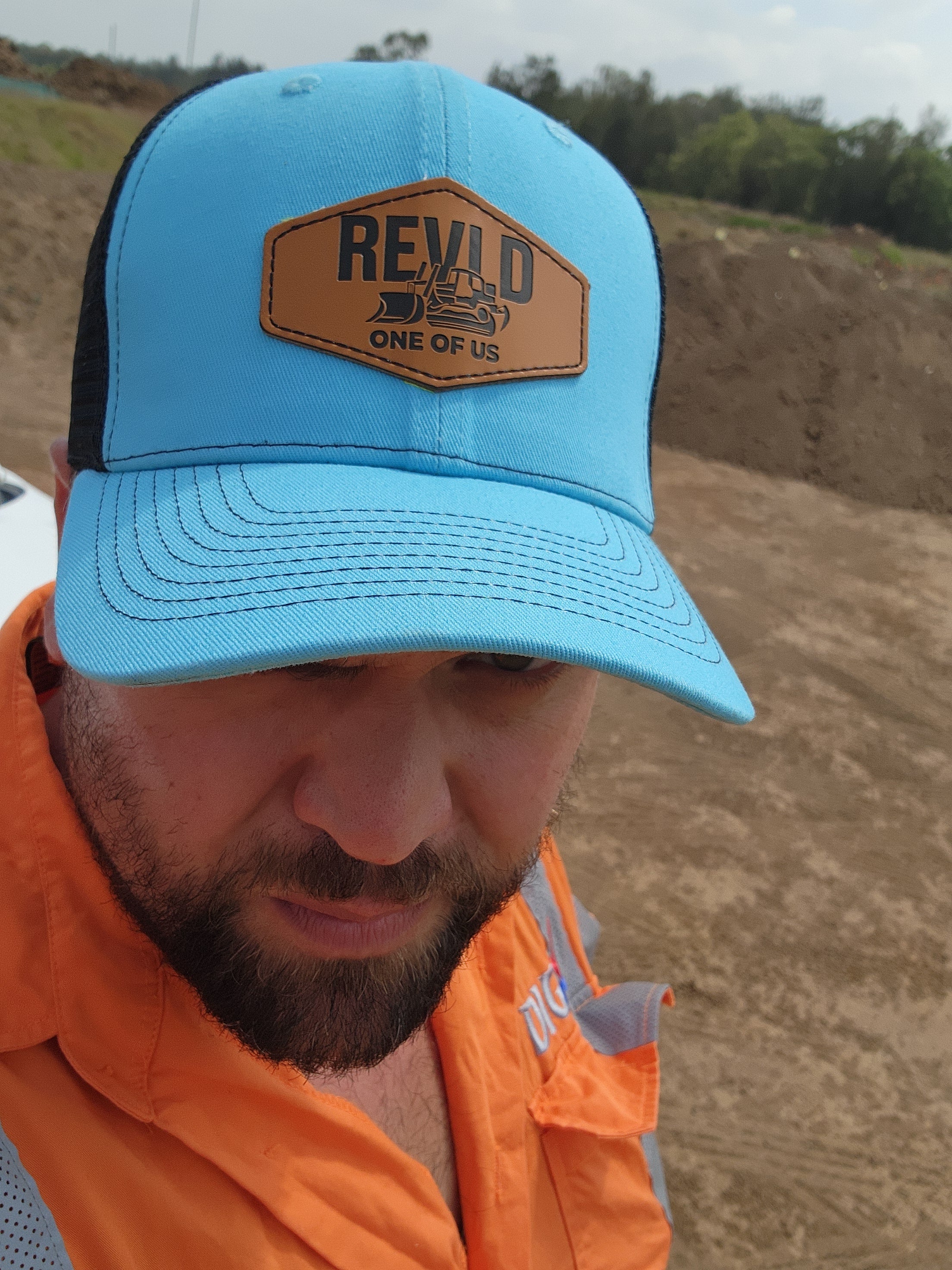 REVLD Signature Workwear Cap – Leather Patch Edition