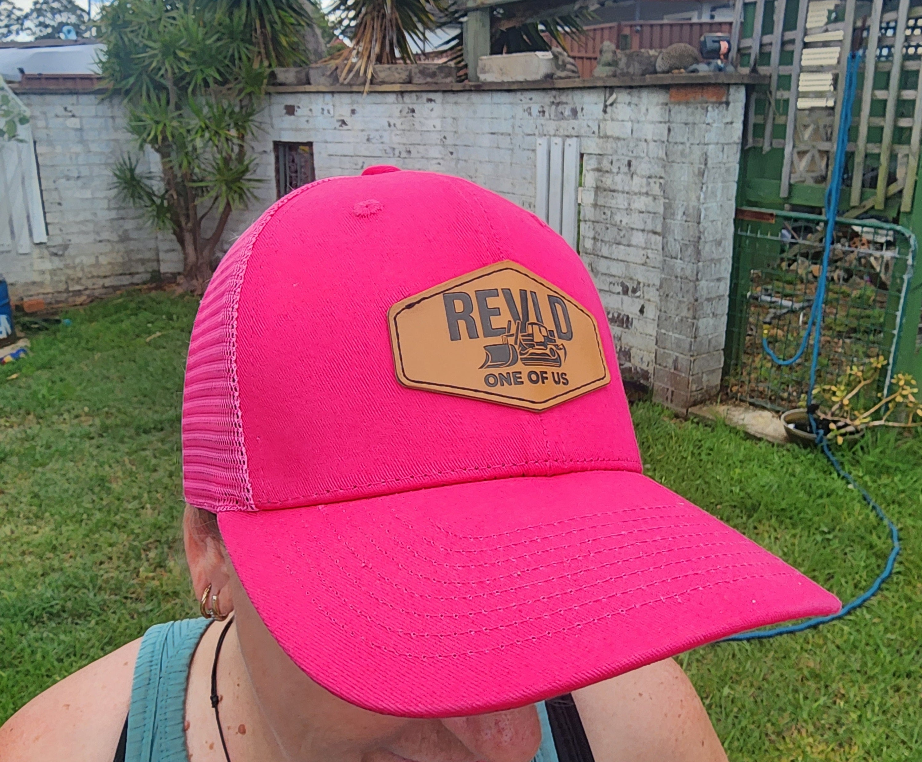 REVLD Signature Workwear Cap – Leather Patch Edition